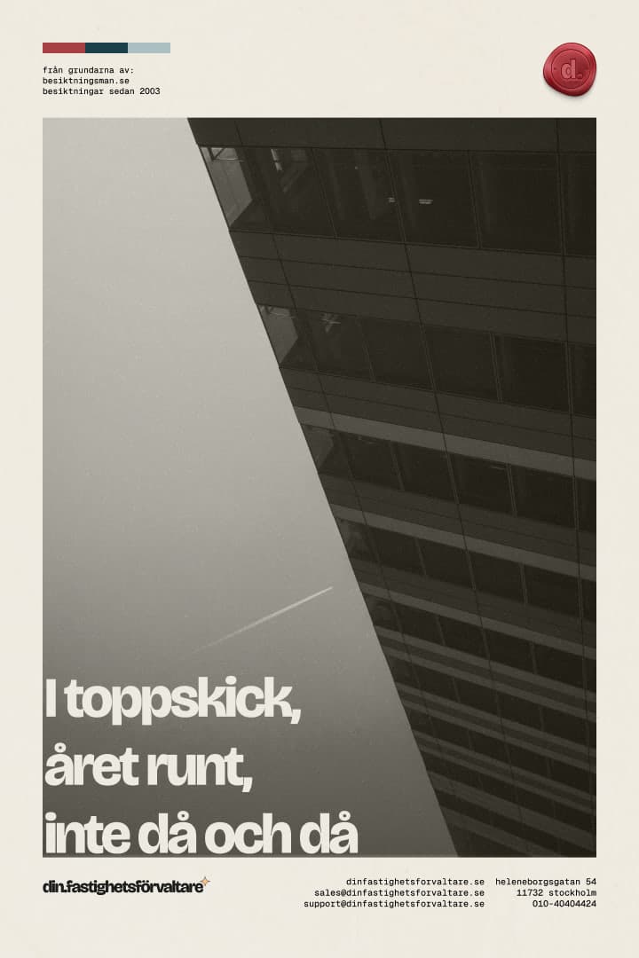 modern retro poster